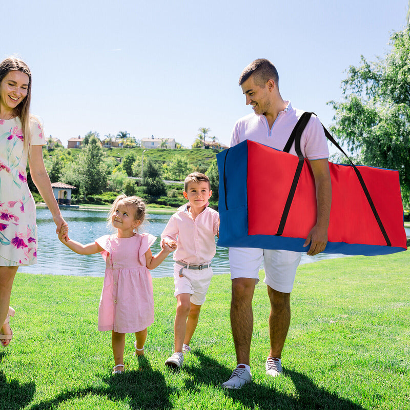 Carrying Bag for 4-to-Score Giant Game Set with Durable Zipper