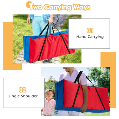 Carrying Bag for 4-to-Score Giant Game Set with Durable Zipper