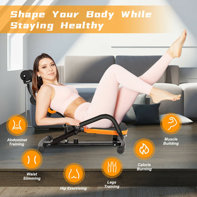 Core Fitness Abdominal Trainer Crunch Exercise Bench Machine