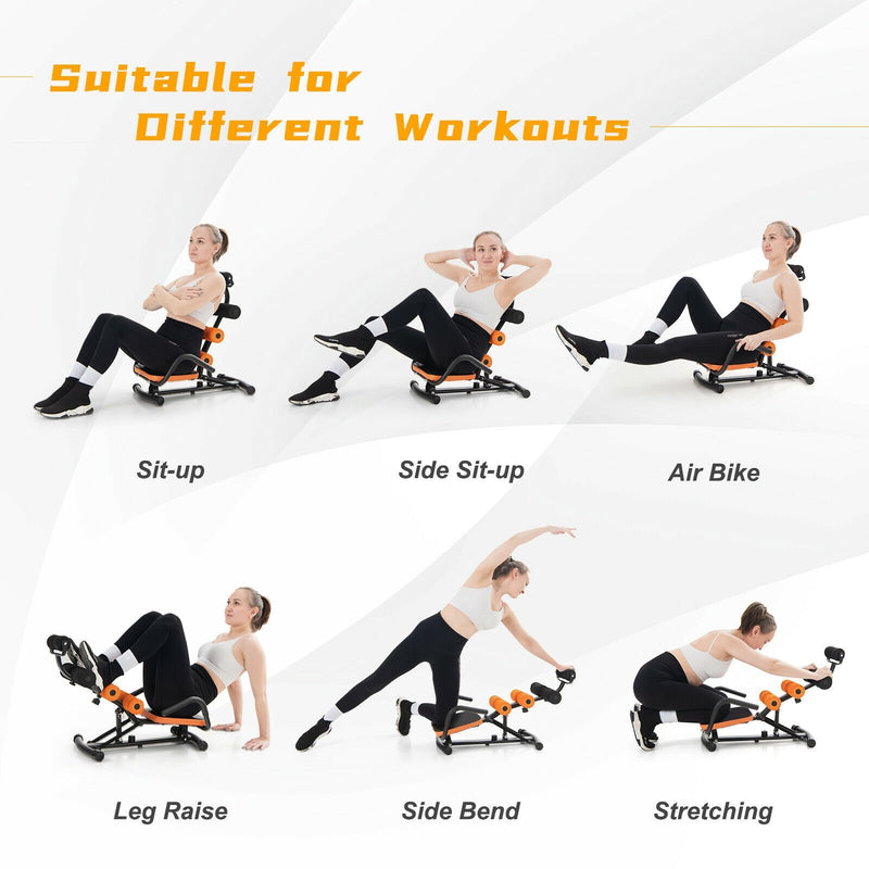 Core Fitness Abdominal Trainer Crunch Exercise Bench Machine