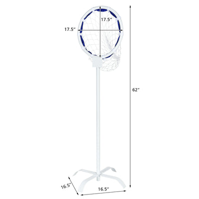 Portable Metal Flying Disc Stand with Storage Bag