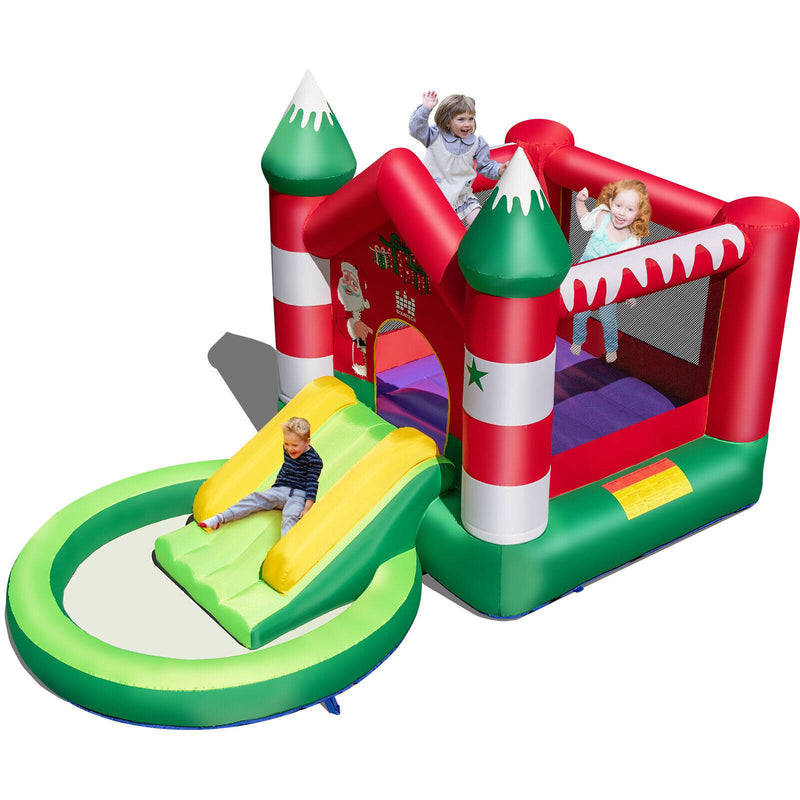 Inflatable Bounce House with Blower for Kids Aged 3-10 Years