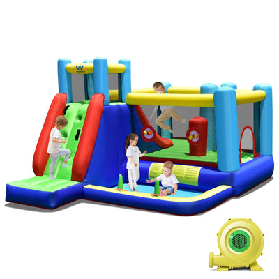 Inflatable Bounce House with 735W Blower