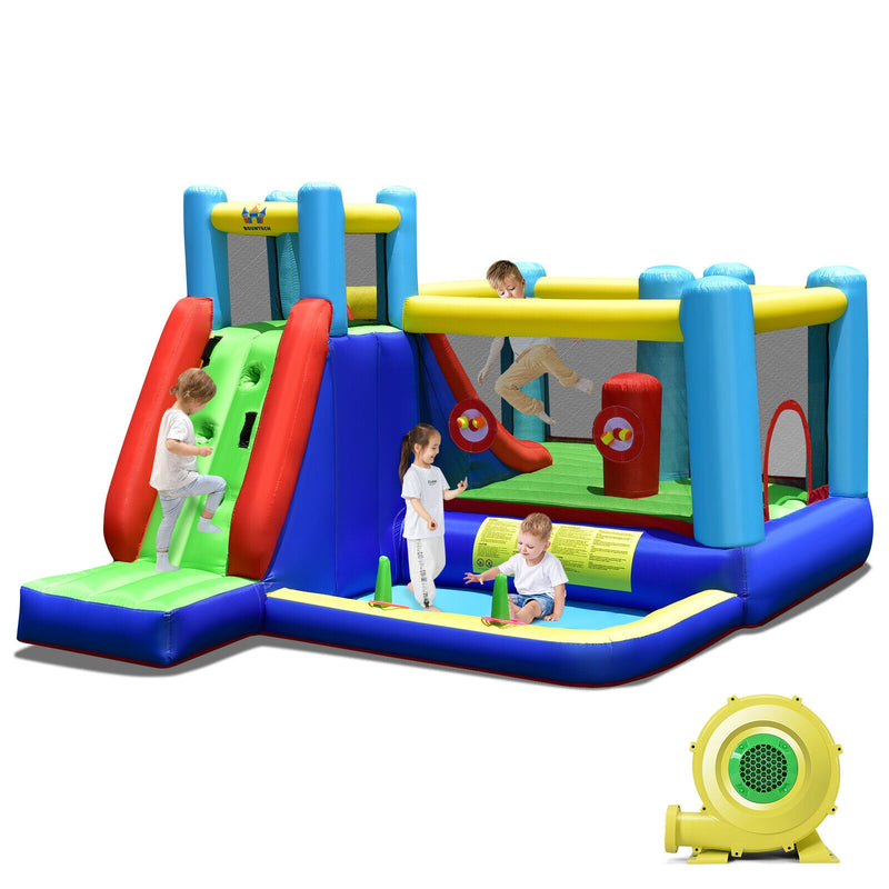 Inflatable Bounce House with 735W Blower