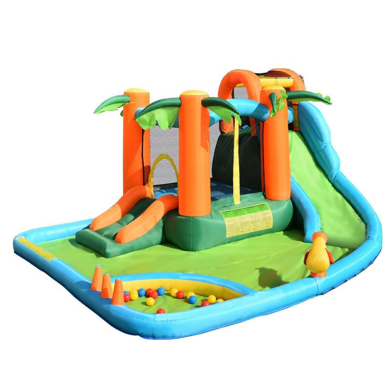 Kids Inflatable Water Slide Bounce House with Blower