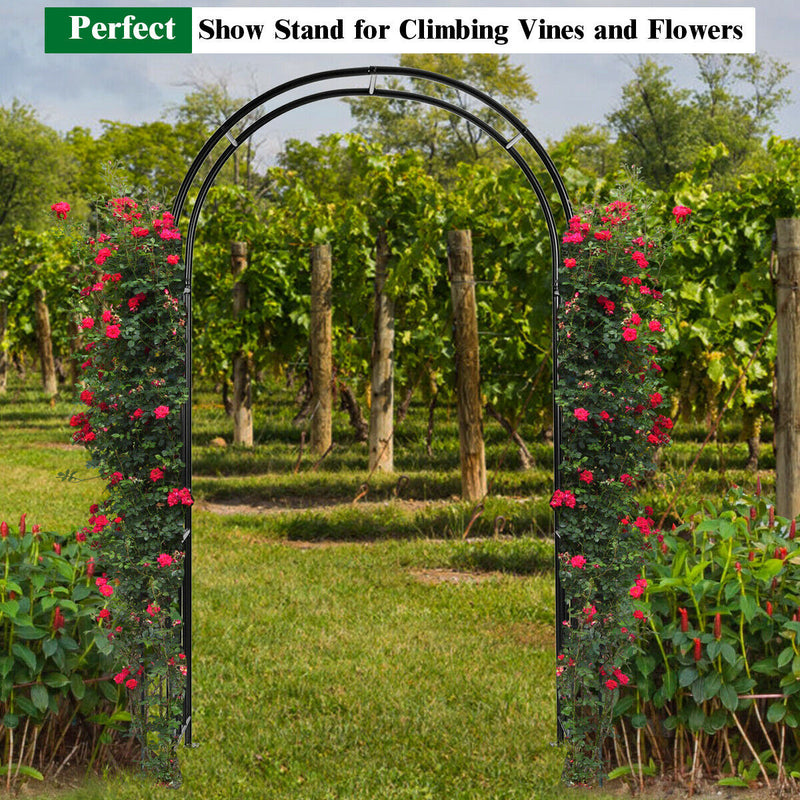 7.2 Feet Garden Decoration Climbing Plants Arch