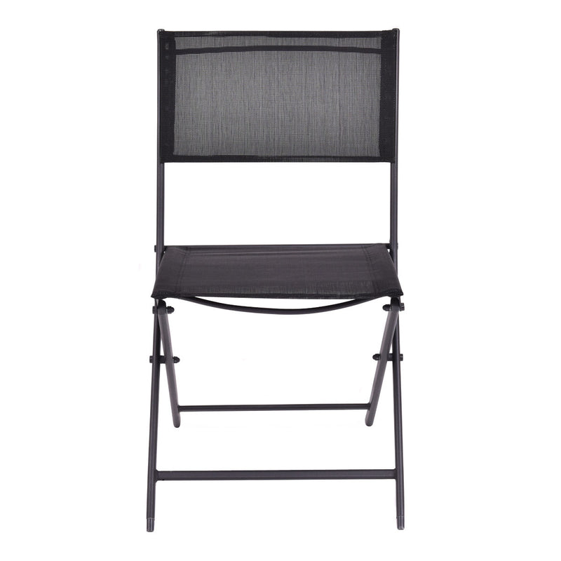 Outdoor Patio Folding Chairs Set of 4