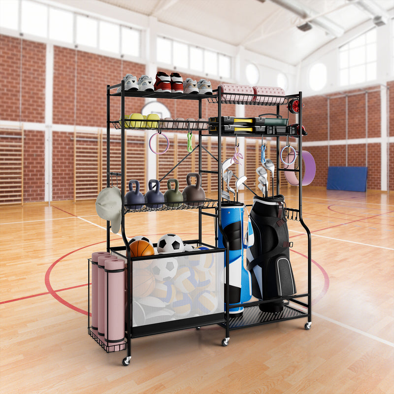 Sports Equipment Organizer for Garage