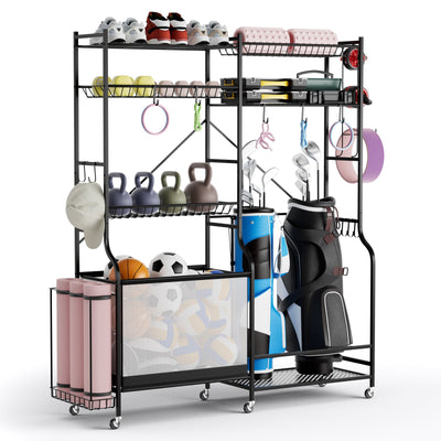 Sports Equipment Organizer for Garage