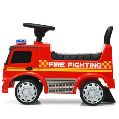 Licensed Mercedes Benz Kids Fire Engine Racer-Red