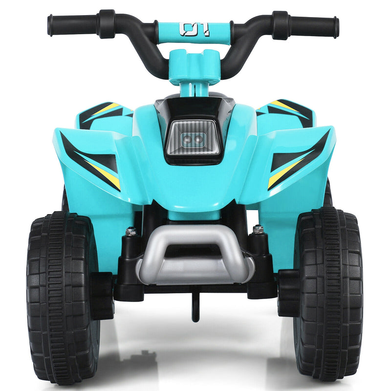 6V Kids Electric ATV 4 Wheels Ride-On Toy -Blue