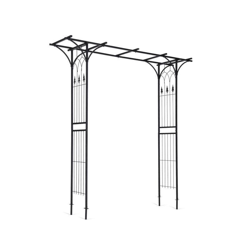 81 x 20 Inch Metal Garden Arch for Various Climbing Plant