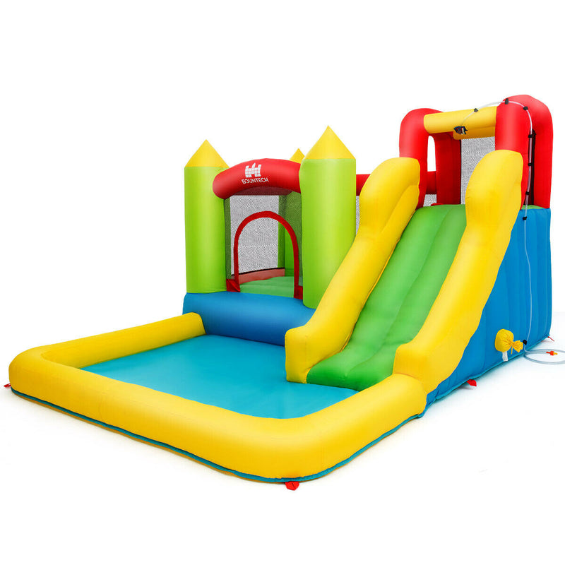 Outdoor Inflatable Bounce House with 480 W Blower