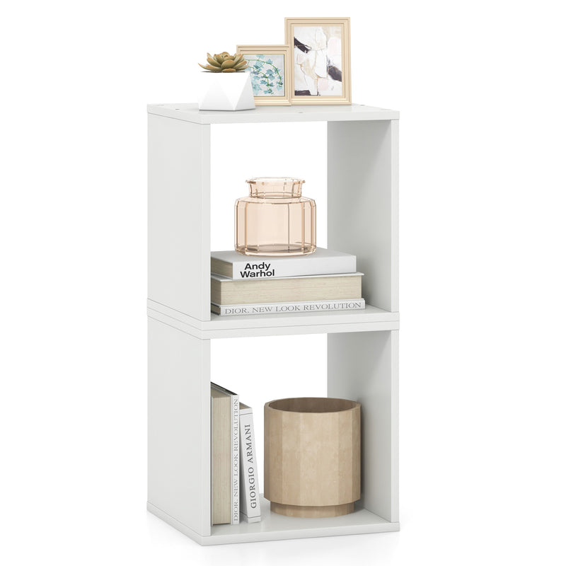 Cube Storage Organizer Set of 2-White