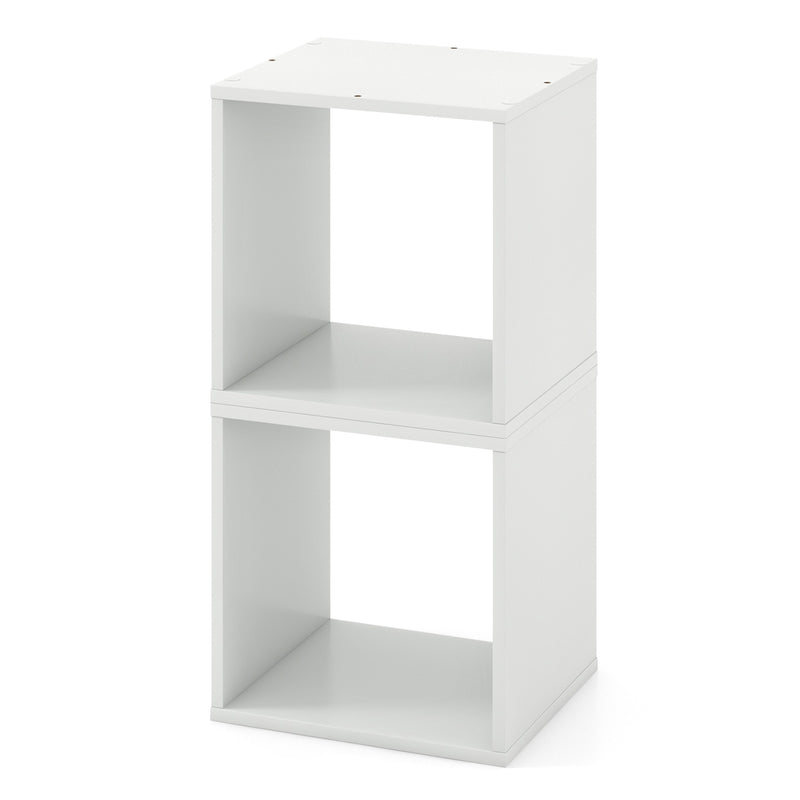 Cube Storage Organizer Set of 2-White