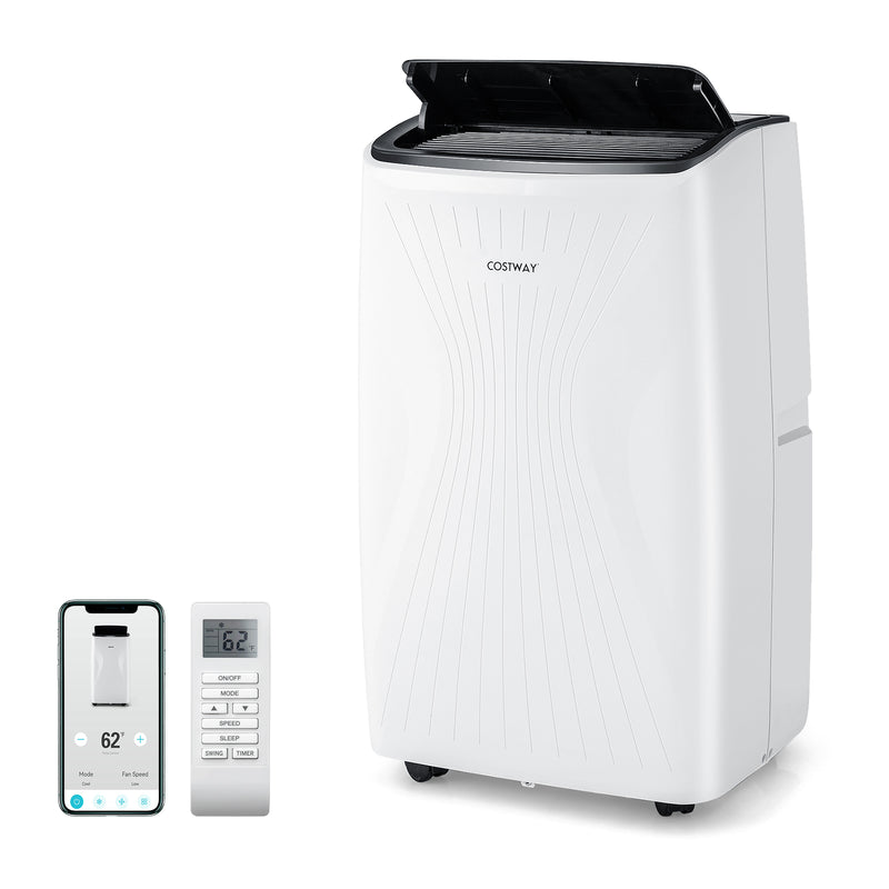 12000 BTU Portable Air Conditioner with Heat and Smart WiFi