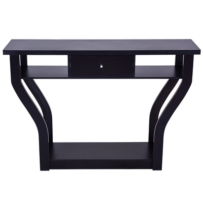 Modern Sofa Accent Table with Drawer