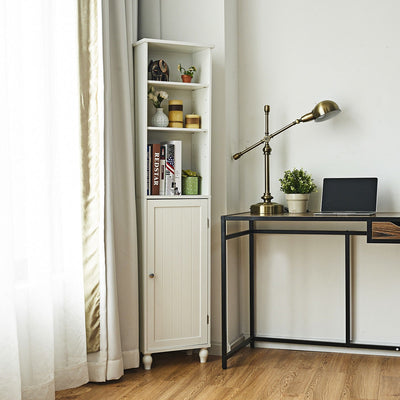 Tower Storage Shelving Display Cabinet for Bathroom