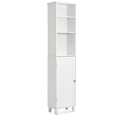 Tower Storage Shelving Display Cabinet for Bathroom