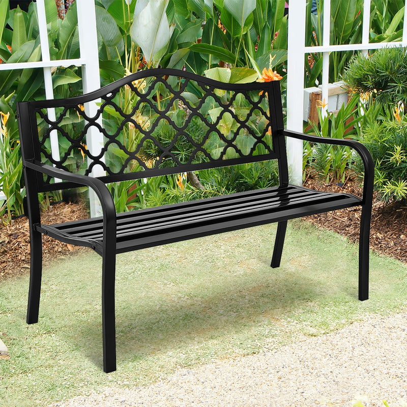 50 inch Patio Bench Loveseats for Garden