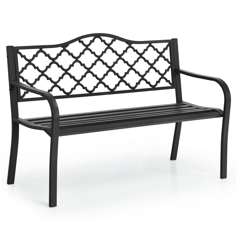 50 inch Patio Bench Loveseats for Garden