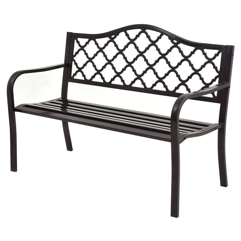 50 inch Patio Bench Loveseats for Garden