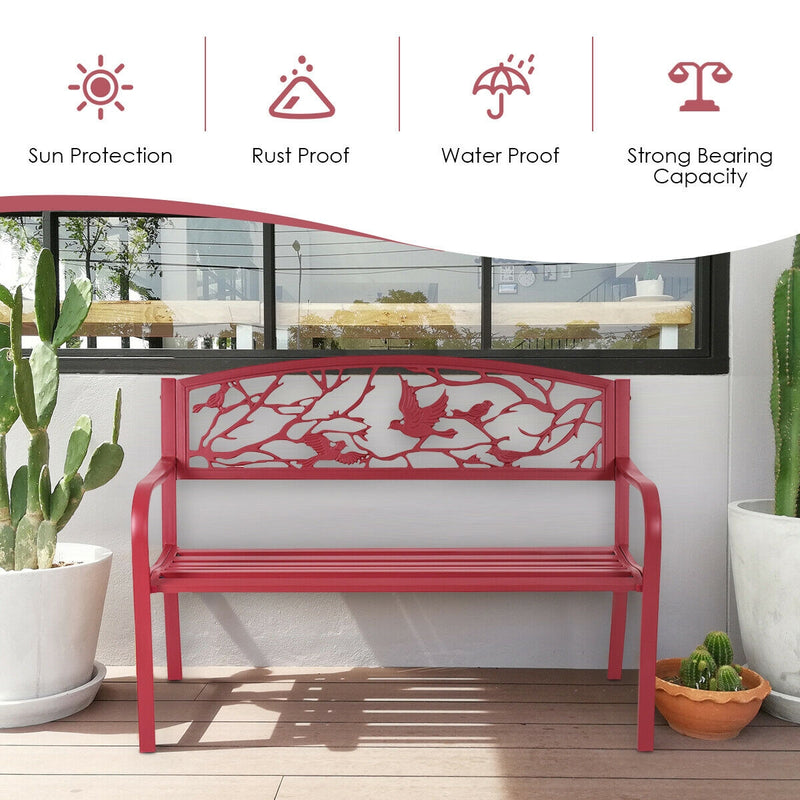 Patio Garden Bench Park Yard Outdoor Furniture