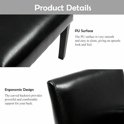 Modern PU Leather Executive Arm Chair Sofa