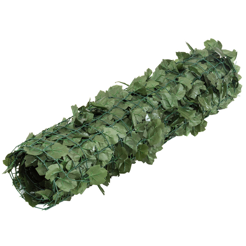 Faux Ivy Leaf Decorative Privacy Fence-40 x 95 Inch