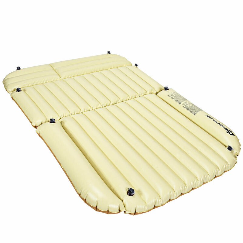 Inflatable SUV Air Backseat Mattress Travel Pad with Pump Camping and Pillow