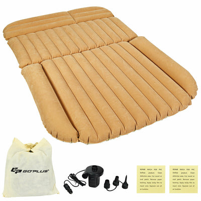 Inflatable SUV Air Backseat Mattress Travel Pad with Pump Camping and Pillow