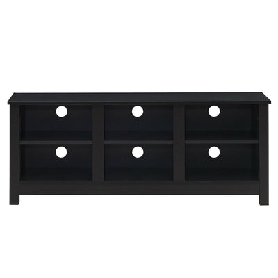 60 Inch  Entertainment TV Stand Cabinet-Black