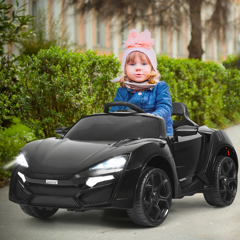 12V 2.4G RC Electric Vehicle with Lights-Black