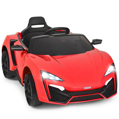 12V 2.4G RC Electric Vehicle with Lights-Red