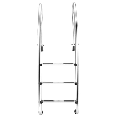 3-Step Stainless Steel Non-Slip Swimming Pool Ladder