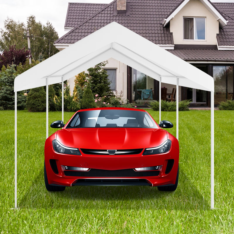 10 x 20 Feet Steel Frame Portable Car Canopy Shelter