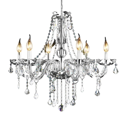 Elegant Crystal Chandelier Ceiling Light