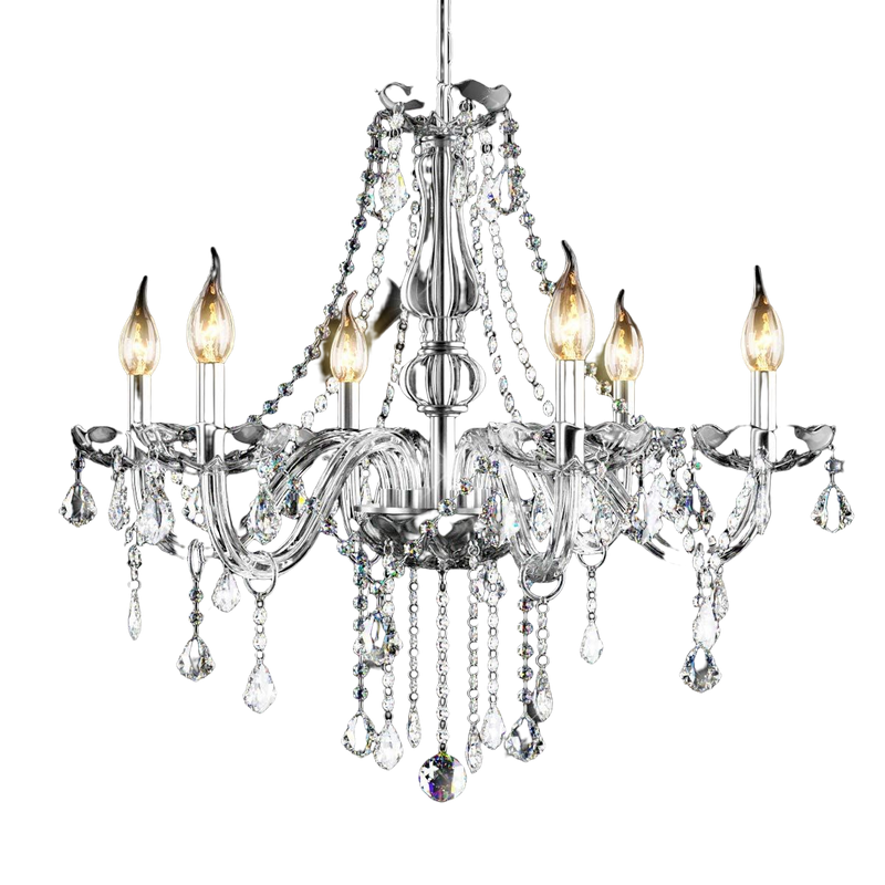 Elegant Crystal Chandelier Ceiling Light