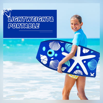 41 Inch Lightweight Super Portable Surfing Bodyboard-L