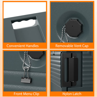 End Loading Insulated Food Pan Carrier Hot and Cold