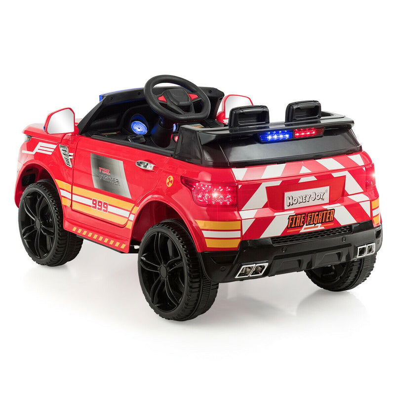 12V Kids Electric Ride On Car with Remote Control-Red