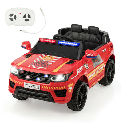 12V Kids Electric Ride On Car with Remote Control-Red