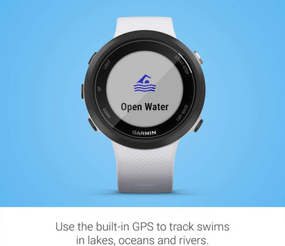 *Garmin Swim 2 Swimming Smart Watch with GPS - Whitestone coloured