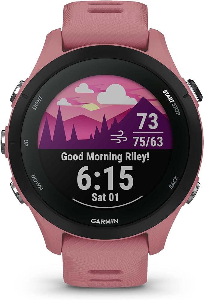 *Garmin Forerunner® 255S, Smaller GPS Running Smartwatch, Advanced Insights, Long-Lasting Battery, 41 MM