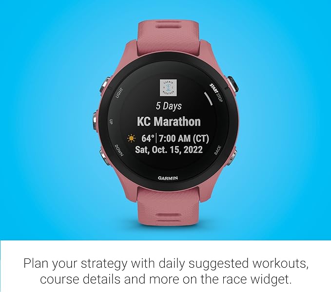 *Garmin Forerunner® 255S, Smaller GPS Running Smartwatch, Advanced Insights, Long-Lasting Battery, 41 MM