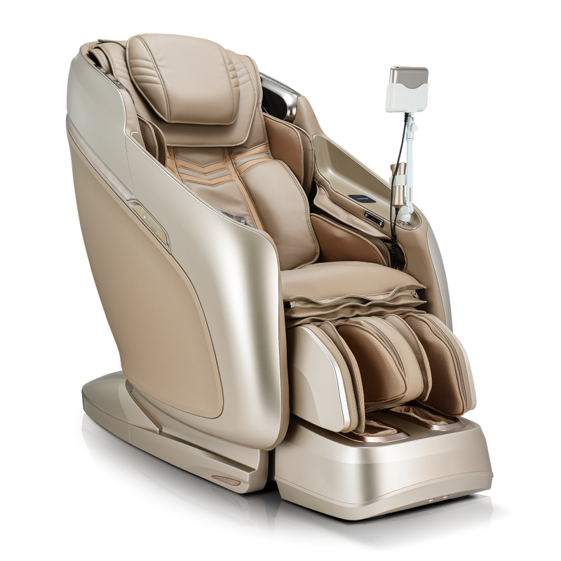 Combo Package: JP Medics-Kaze 4D Fully Loaded Massage Chair + Demo Kala Infrared PEMF Mat  -Japan Made-AI Technology-Chair Doctor With Chiro Twist-Massage Chair