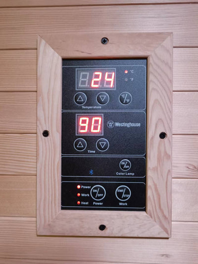 2025 Model-Westinghouse- Premium Full Spectrum Sauna With Chromotherapy-Far Mid And Near Infrared-Fully Loaded-For Detox & Muscle Recovery- Wes-2850