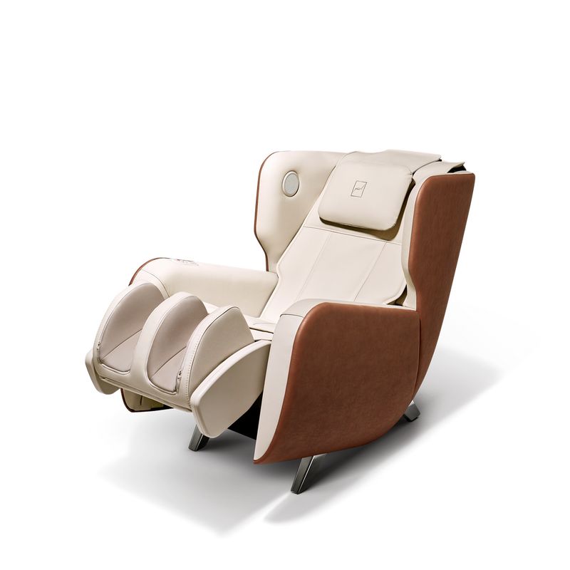 Bodyfriend FAMILIE Massage Recliner With Ottoman Flip, Bluetooth Speakers And Heat