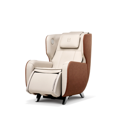 Bodyfriend FAMILIE Massage Recliner With Ottoman Flip, Bluetooth Speakers And Heat