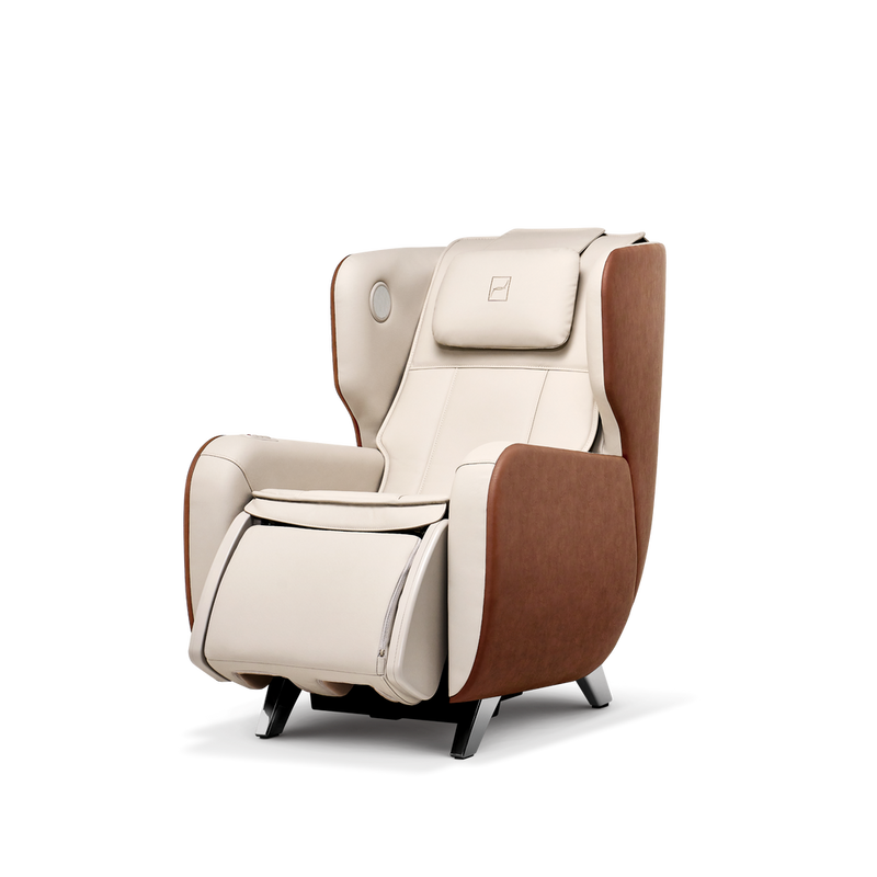 Bodyfriend FAMILIE Massage Recliner With Ottoman Flip, Bluetooth Speakers And Heat